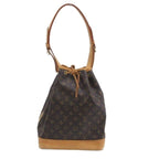 Louis Vuitton Monogram Noe Shoulder Bag Brown