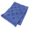 Louis Vuitton Logomania Scarf Blue Denim