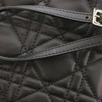 Dior Toujours Bag Medium Hand Macro Cannage CD Lock Calfskin Leather Logo Charm — view 8