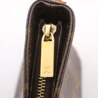 Louis Vuitton Monogram Trotteur Shoulder Bag Canvas Leather Logo Brown — view 8