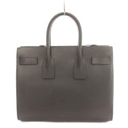 Saint Laurent Paris Sac de Jour 2-Way Hand Shoulder Bag Leather Logo Solid Dark — view 3