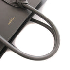 Saint Laurent Paris Sac de Jour 2-Way Hand Shoulder Bag Leather Logo Solid Dark — view 6