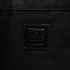 Fendi Zucca Pattern Bag Canvas Leather Black — view 7