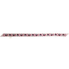 Fendi Ribbon Scarf Rappy TU Silk Pink FF Logo — view 2
