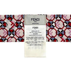 Fendi Ribbon Scarf Rappy TU Silk Pink FF Logo — view 4