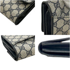 Gucci Clutch Vintage GG Supreme Leather Navy — view 6