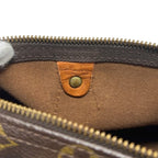 Louis Vuitton Mini Boston Bag Speedy 25 Monogram Canvas Vachetta Leather Brown — view 4
