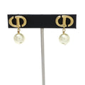 Dior CD Navy Earrings