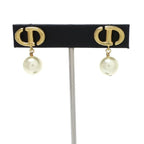 Dior CD Navy Earrings