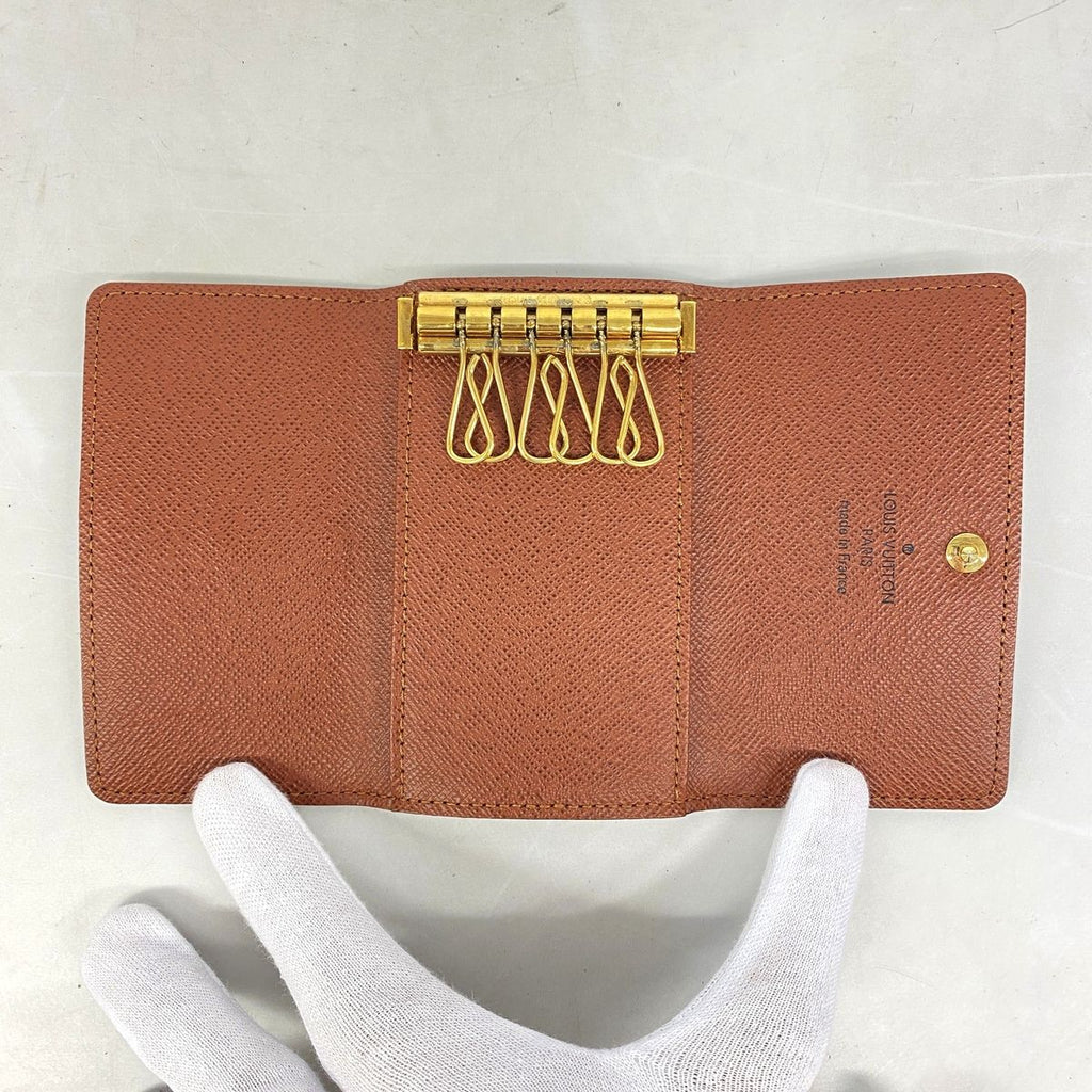 Louis Vuitton Key Case Monogram Multicles 6 Brown Key Holder — view 3