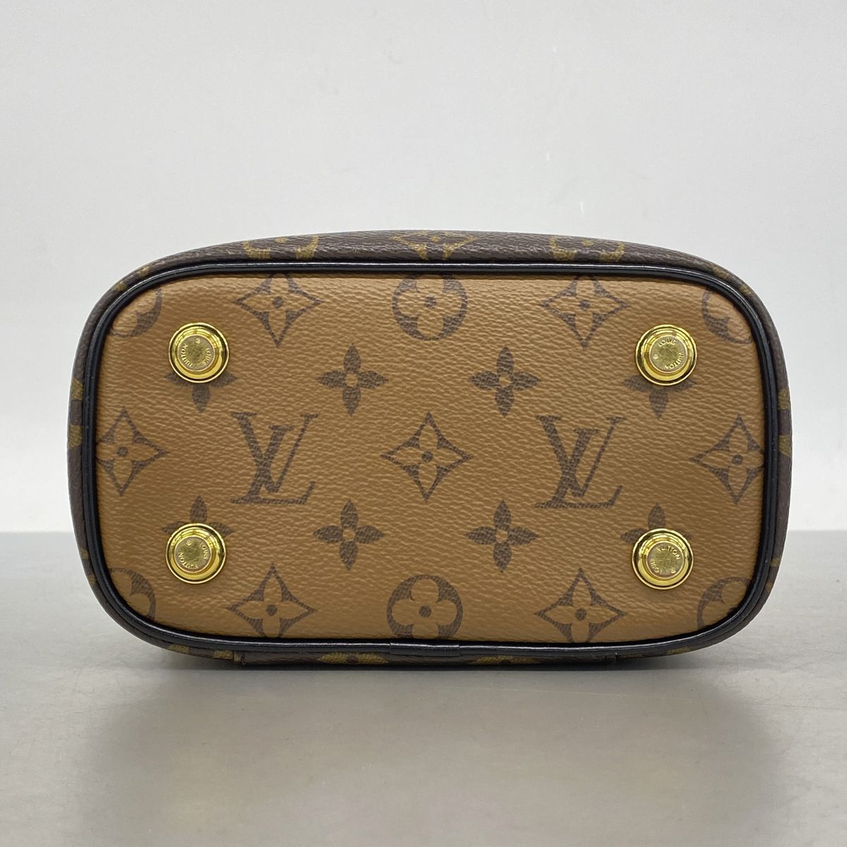 Louis Vuitton Vanity Bag Monogram Reverse Nvpm Brown 2-Way Bag — view 3