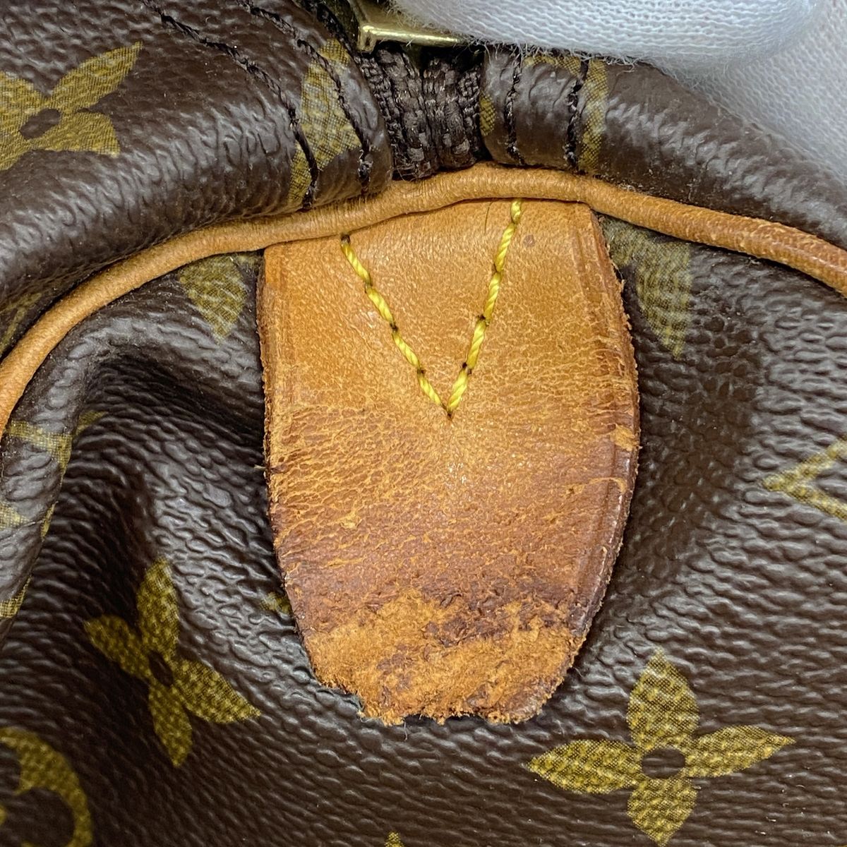 Louis Vuitton Boston Bag Monogram Keepall 55 Brown — view 6