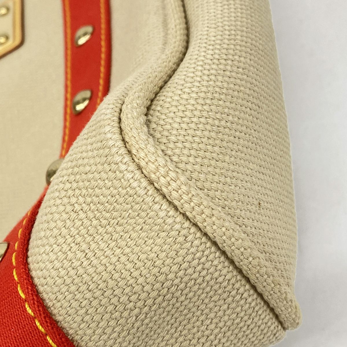 Louis Vuitton Tote Bag Antigua Cabas MM Beige — view 6