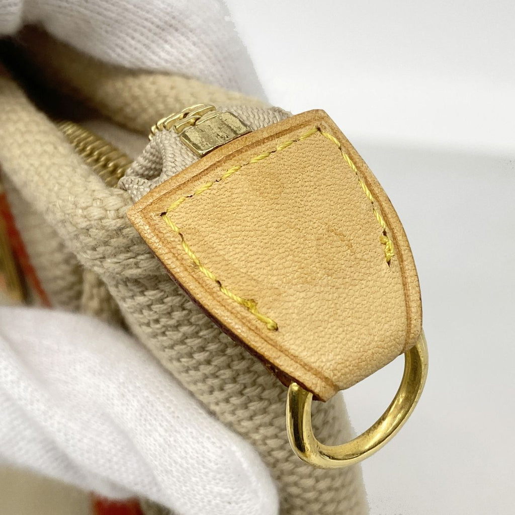 Louis Vuitton Tote Bag Antigua Cabas MM Beige — view 7