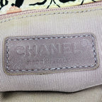 Chanel Tote Bag Camellia Canvas Gray Multicolor Silver — view 5