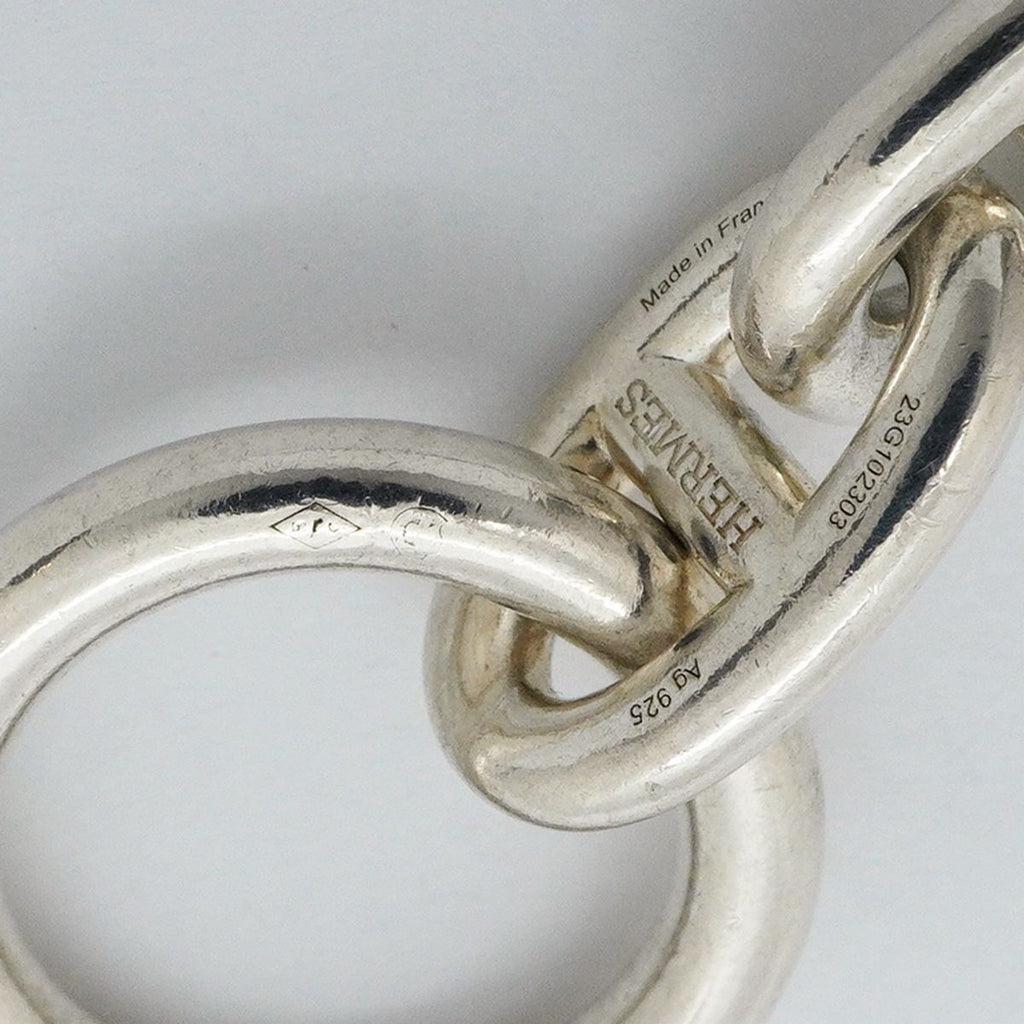 Hermes Bracelet Chaine D'ancre MM 15 Links 925 Sterling Silver — view 6