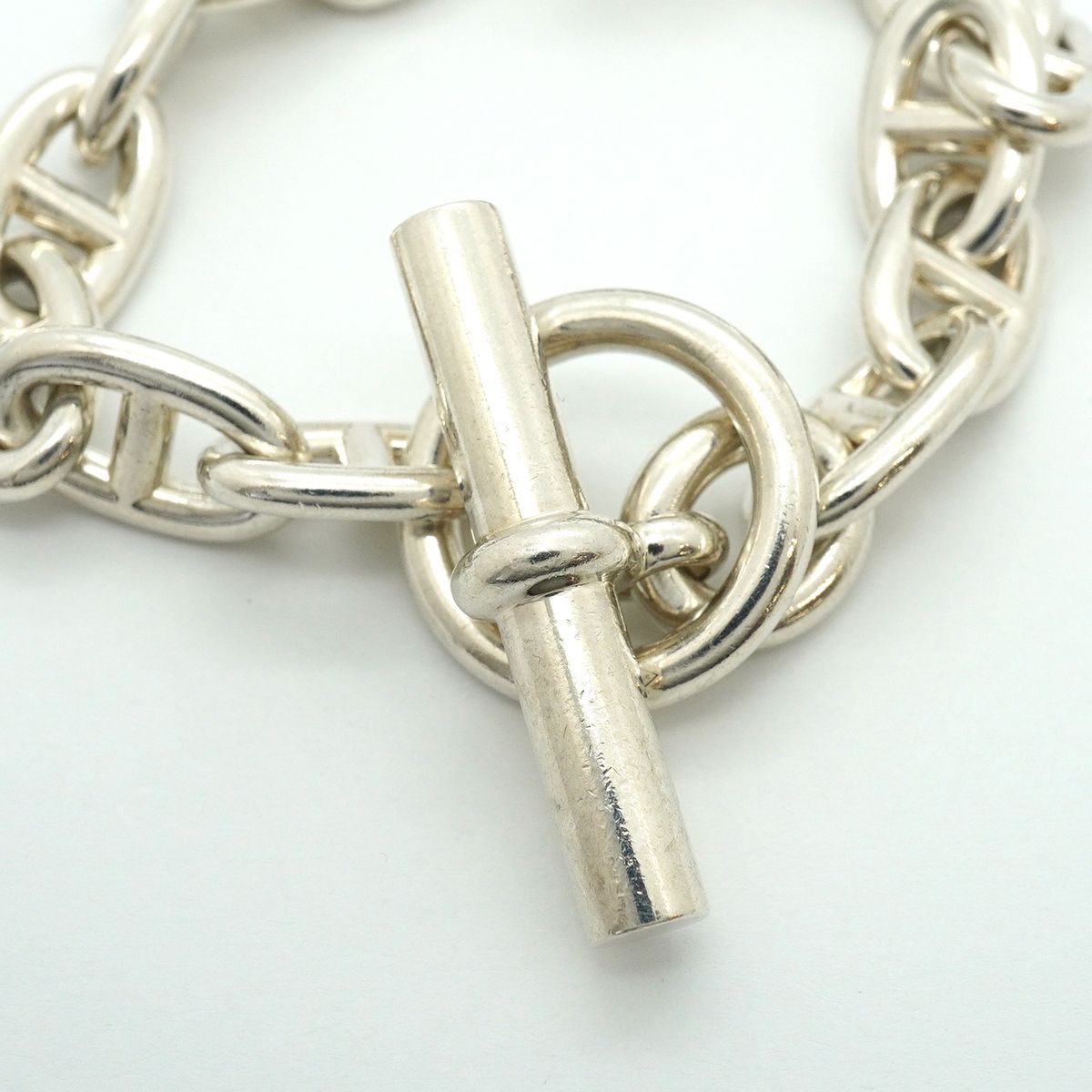 Hermes Bracelet Chaine D'ancre MM 15 Links 925 Sterling Silver — view 4