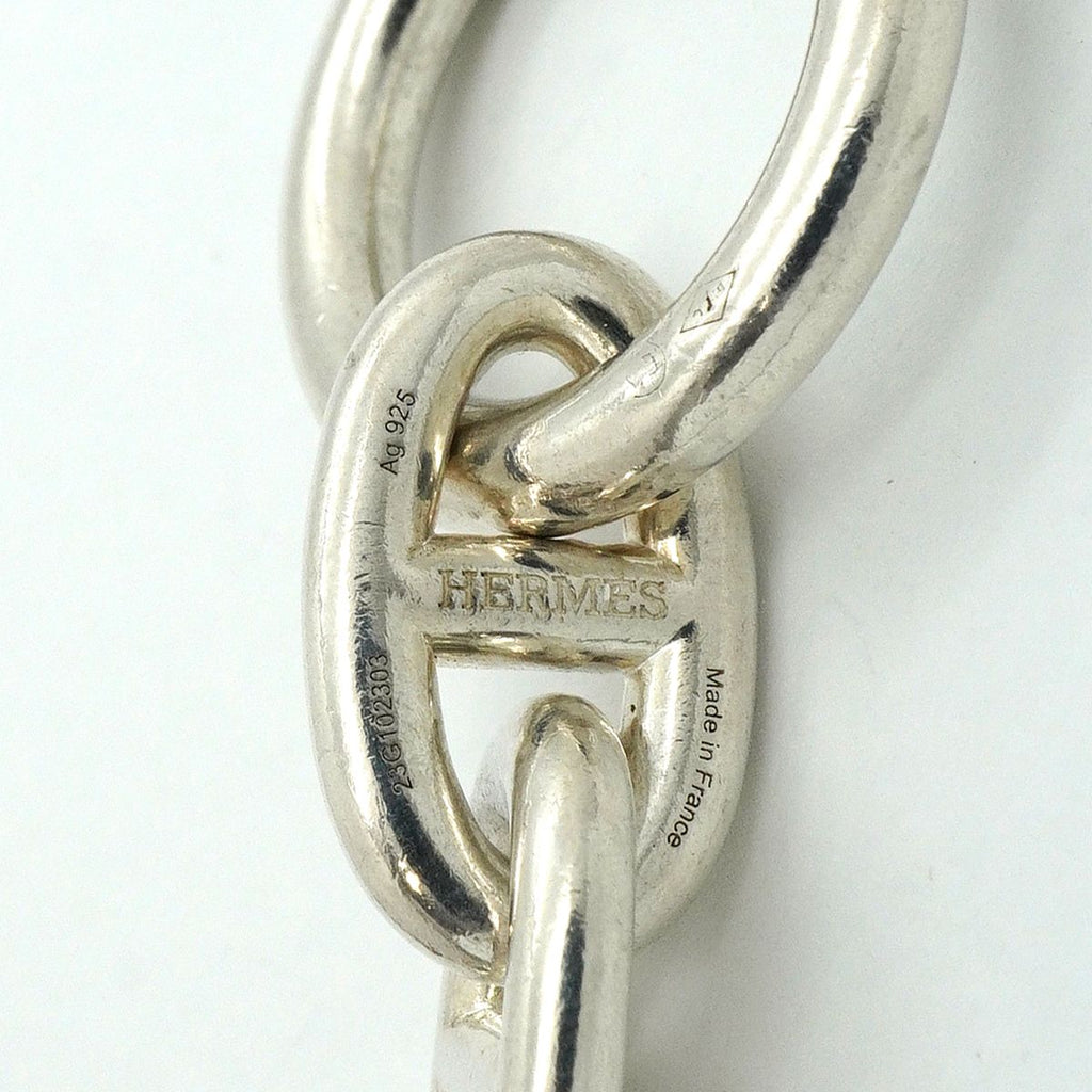 Hermes Bracelet Chaine D'ancre MM 15 Links 925 Sterling Silver — view 5