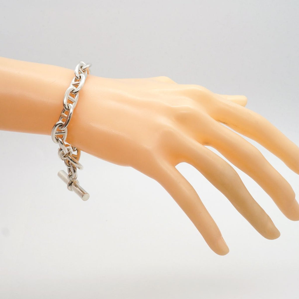 Hermes Bracelet Chaine D'ancre MM 15 Links 925 Sterling Silver — view 7
