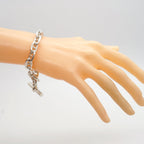 Hermes Bracelet Chaine D'ancre MM 15 Links 925 Sterling Silver — view 7