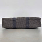 Hermes Tote Bag Herline MM Nylon Gray Silver — view 3