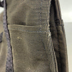 Hermes Tote Bag Herline MM Nylon Gray Silver — view 7