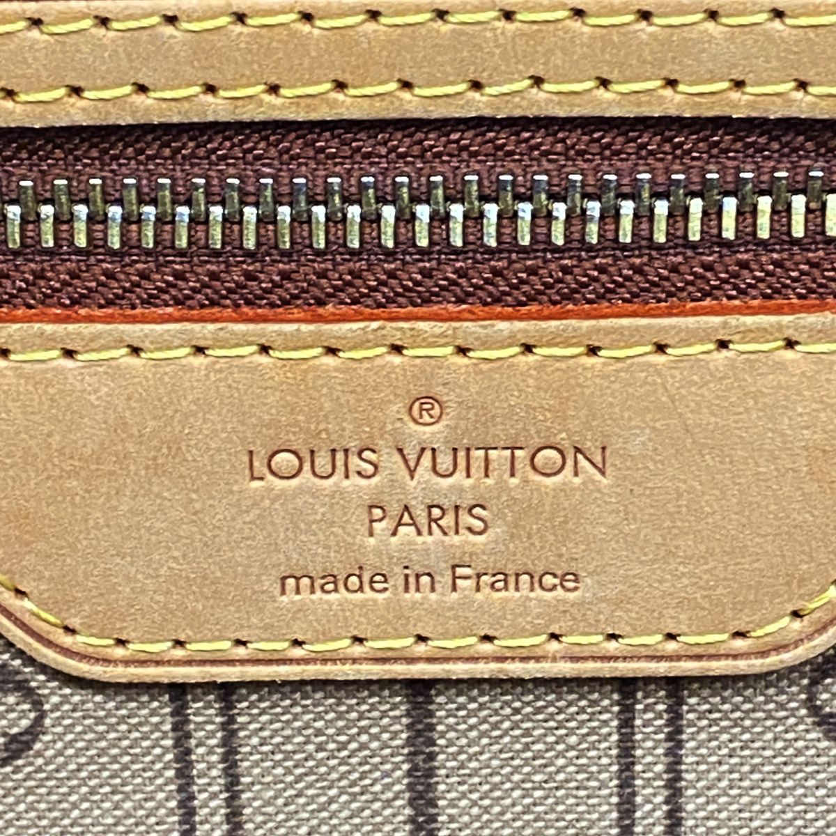 Louis Vuitton Tote Bag Monogram Neverfull MM Brown — view 5