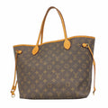 Louis Vuitton Tote Bag Monogram Neverfull MM Brown