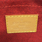 Louis Vuitton Shoulder Bag Monogram Pochette Croissant Brown — view 5