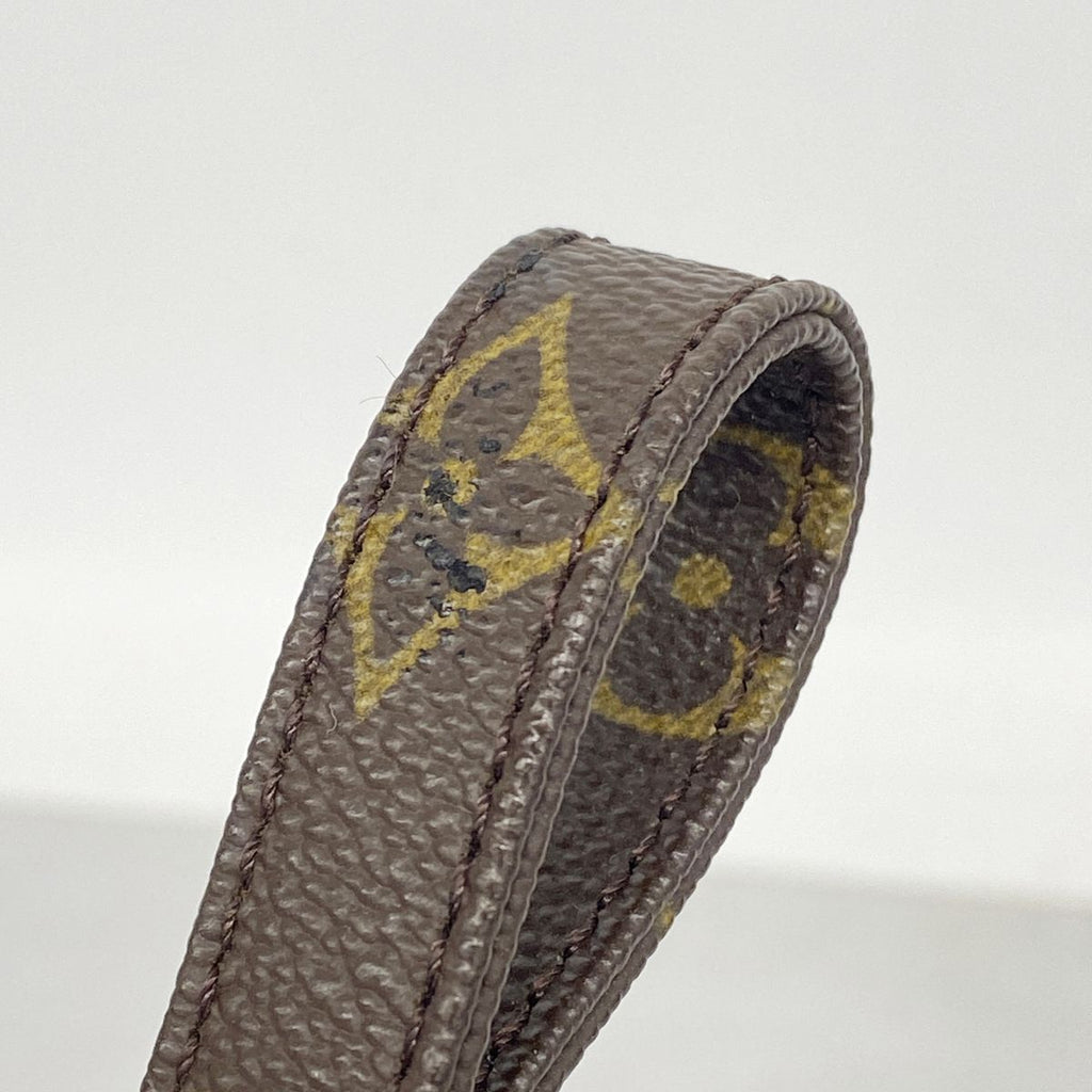 Louis Vuitton Clutch Monogram Marly Dragonne PM Brown — view 7