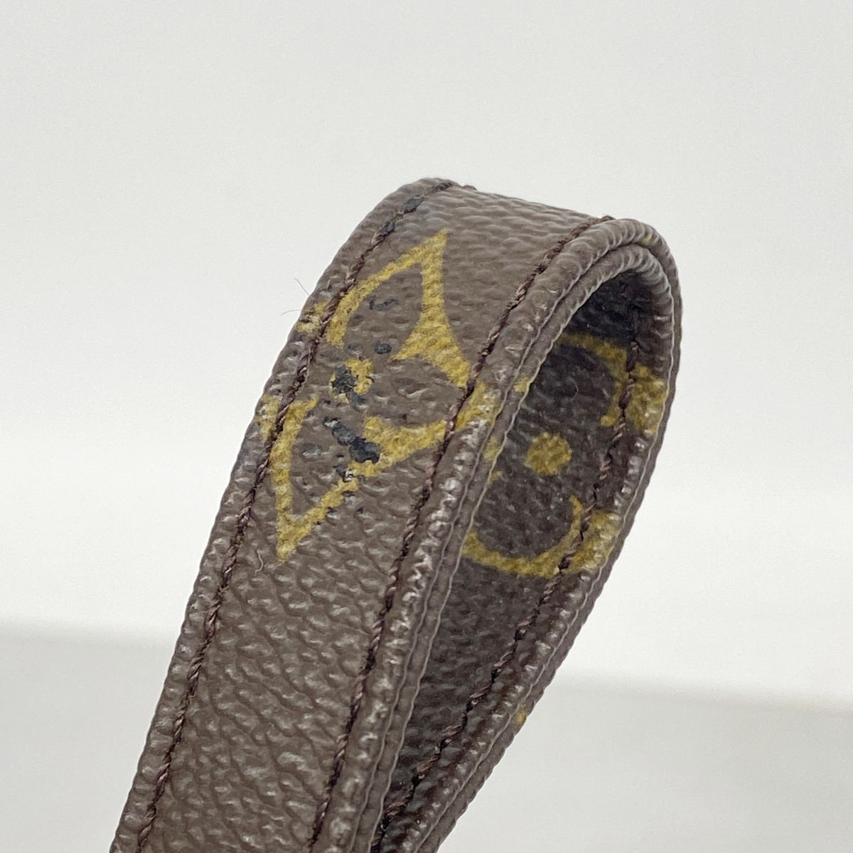 Louis Vuitton Clutch Monogram Marly Dragonne PM Brown — view 7
