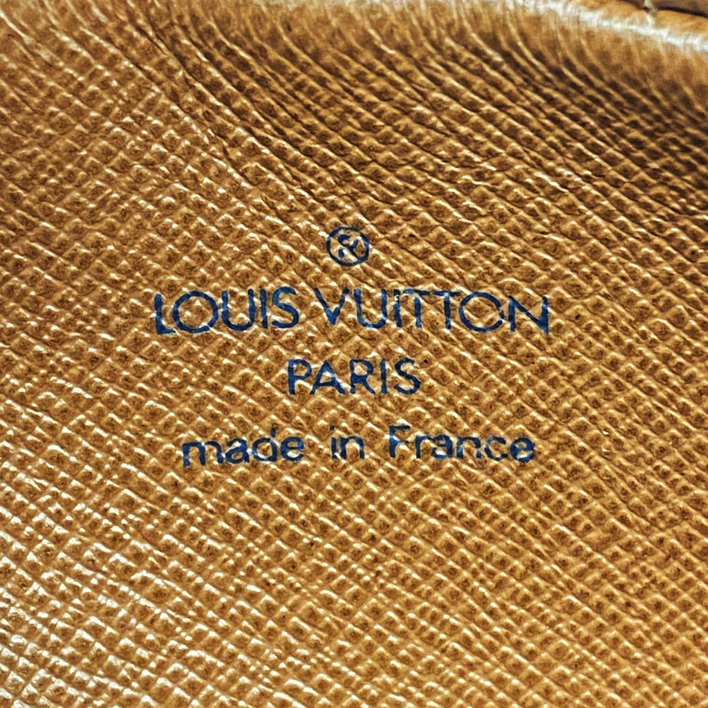 Louis Vuitton Clutch Monogram Marly Dragonne PM Brown — view 5