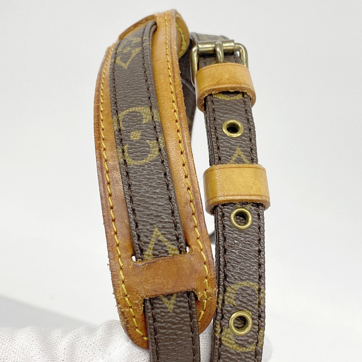 Louis Vuitton Shoulder Bag Monogram Mini Amazone Brown — view 8