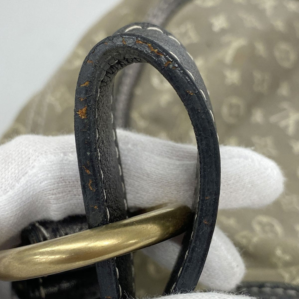 Louis Vuitton Shoulder Bag Monogram Mini Lin Manon MM Platine — view 6