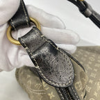 Louis Vuitton Shoulder Bag Monogram Mini Lin Manon MM Platine — view 8