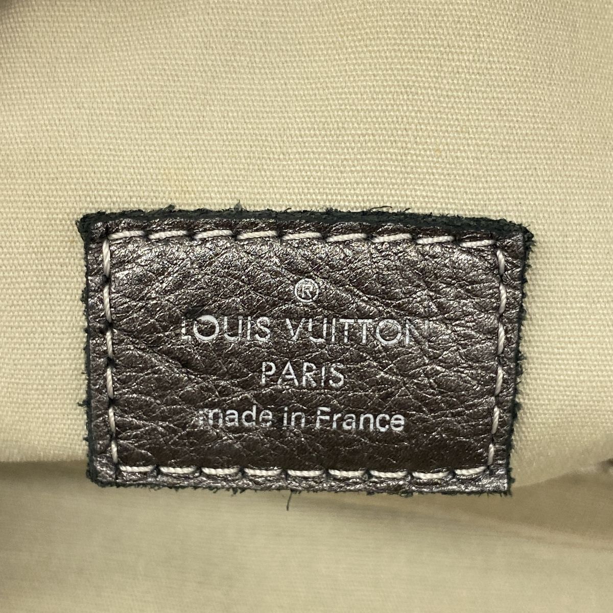 Louis Vuitton Shoulder Bag Monogram Mini Lin Manon MM Platine — view 5