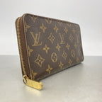 Louis Vuitton Wallet Monogram Zippy Organizer Brown — view 2
