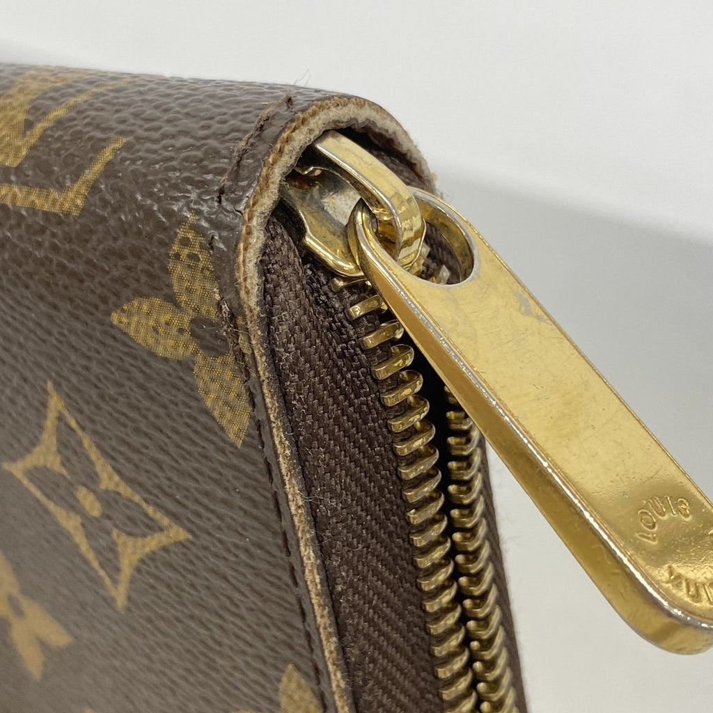 Louis Vuitton Wallet Monogram Zippy Organizer Brown — view 5