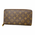 Louis Vuitton Wallet Monogram Zippy Organizer Brown