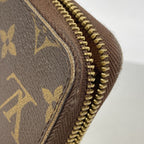 Louis Vuitton Wallet Monogram Zippy Organizer Brown — view 6