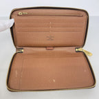 Louis Vuitton Wallet Monogram Zippy Organizer Brown — view 3
