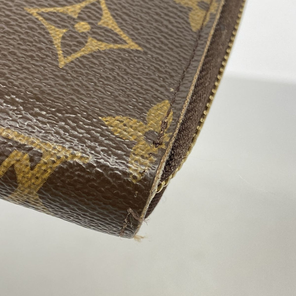 Louis Vuitton Wallet Monogram Zippy Organizer Brown — view 7