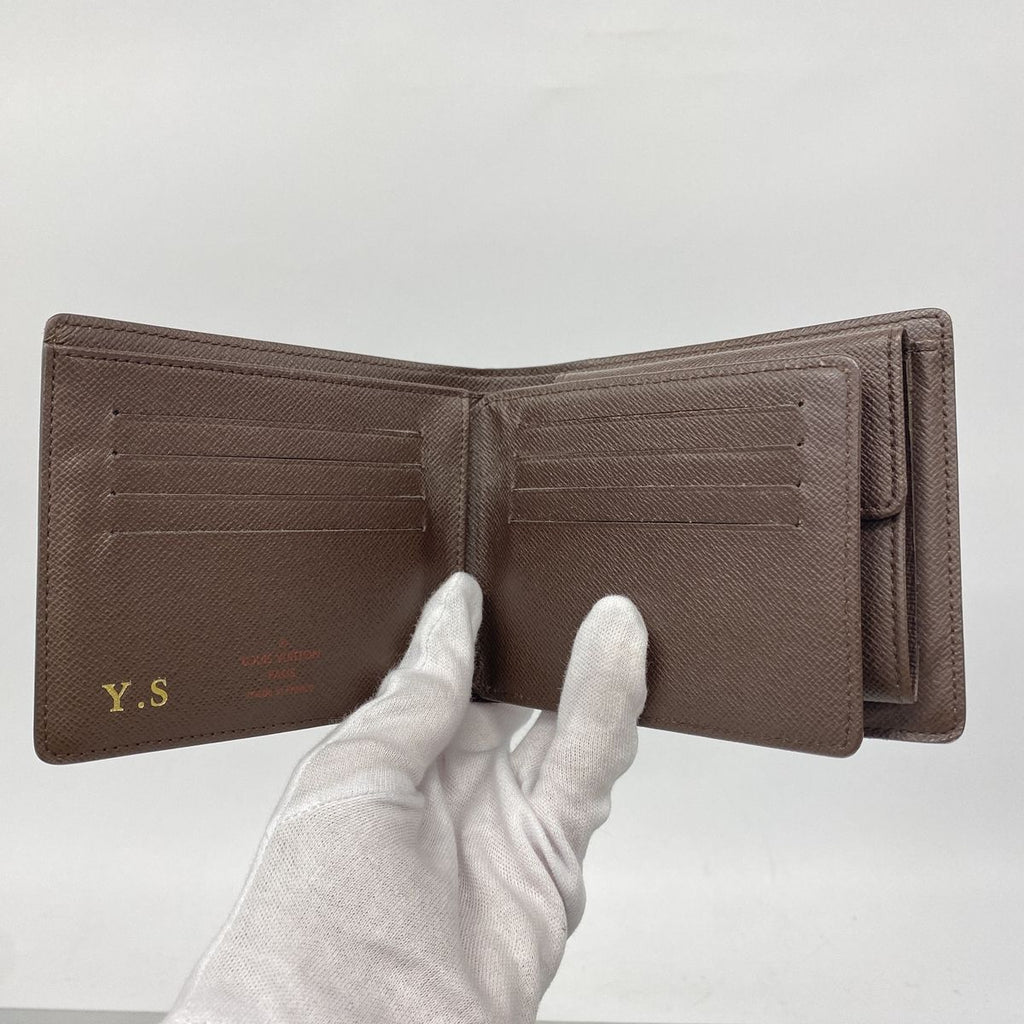 Louis Vuitton Wallet Damier Portefeuille Florin Ebene — view 8