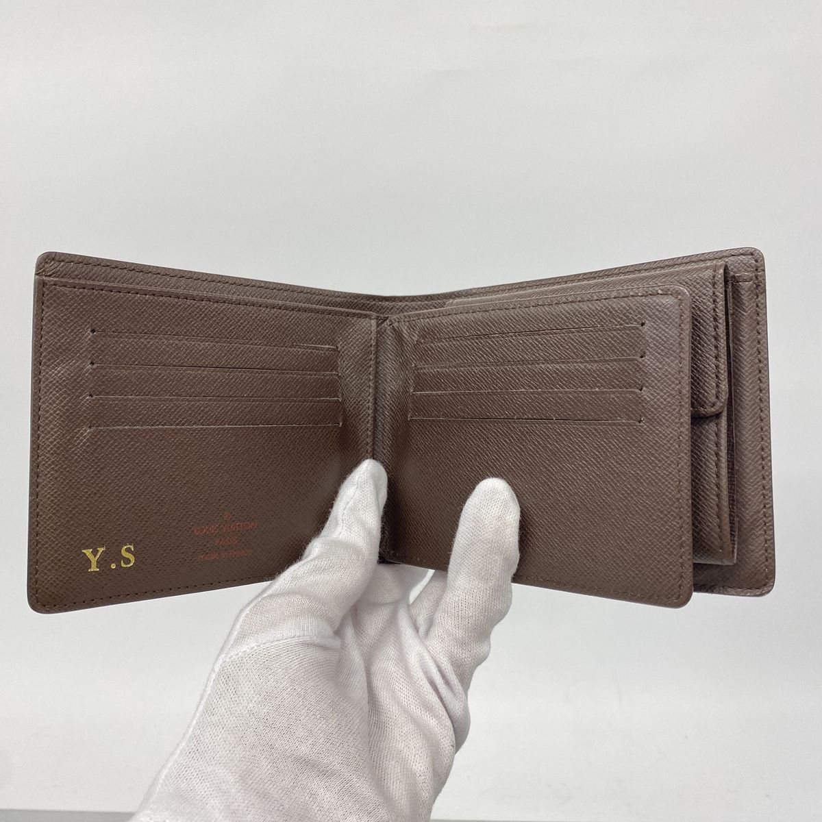 Louis Vuitton Wallet Damier Portefeuille Florin Ebene — view 8