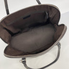 Gucci Handbag Guccissima Leather Dark Brown Silver 2-Way Bag — view 4