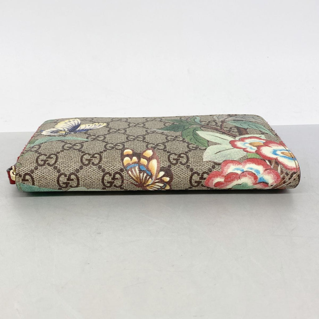 Gucci Wallet GG Supreme Brown Multicolor Gold — view 2