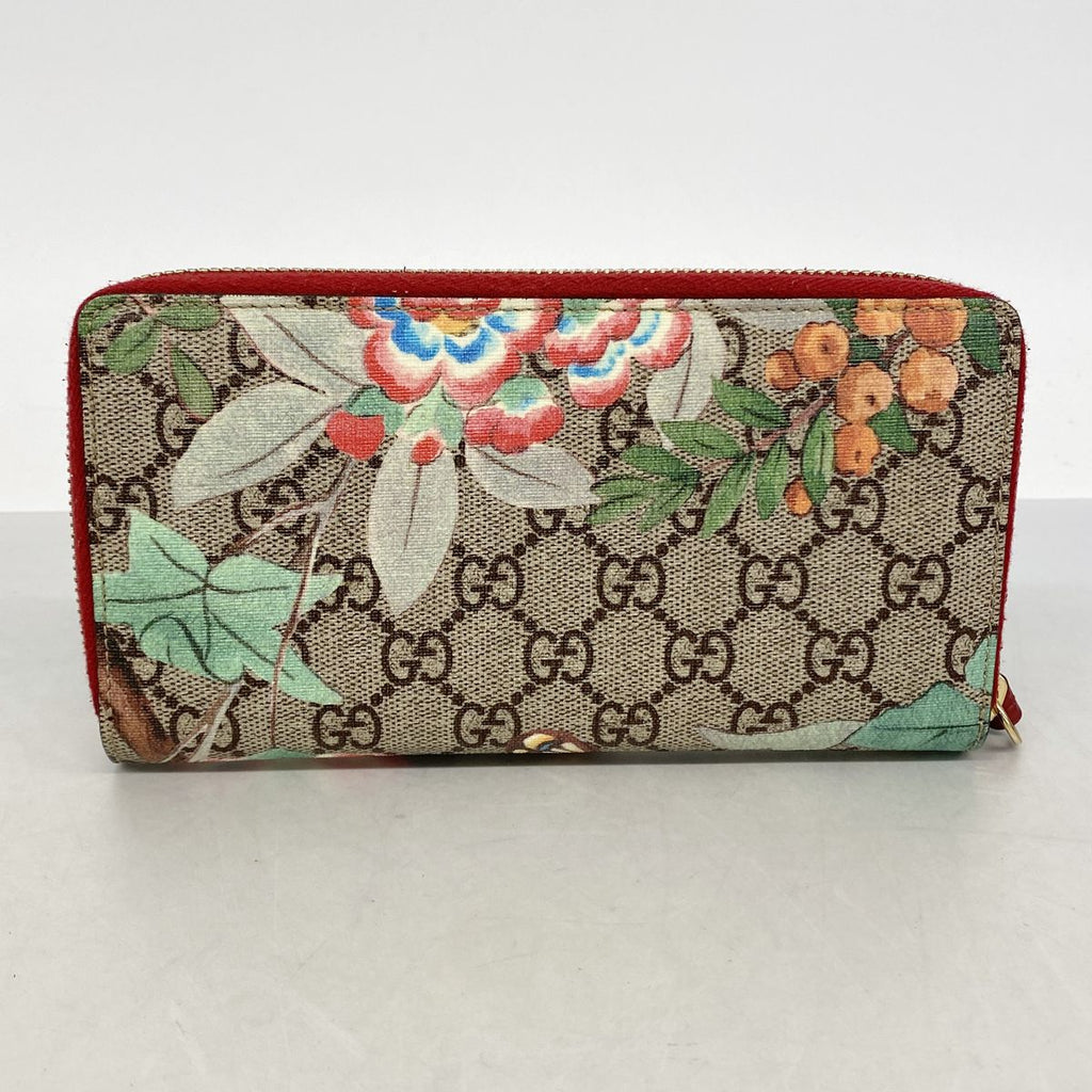 Gucci Wallet GG Supreme Brown Multicolor Gold — view 7