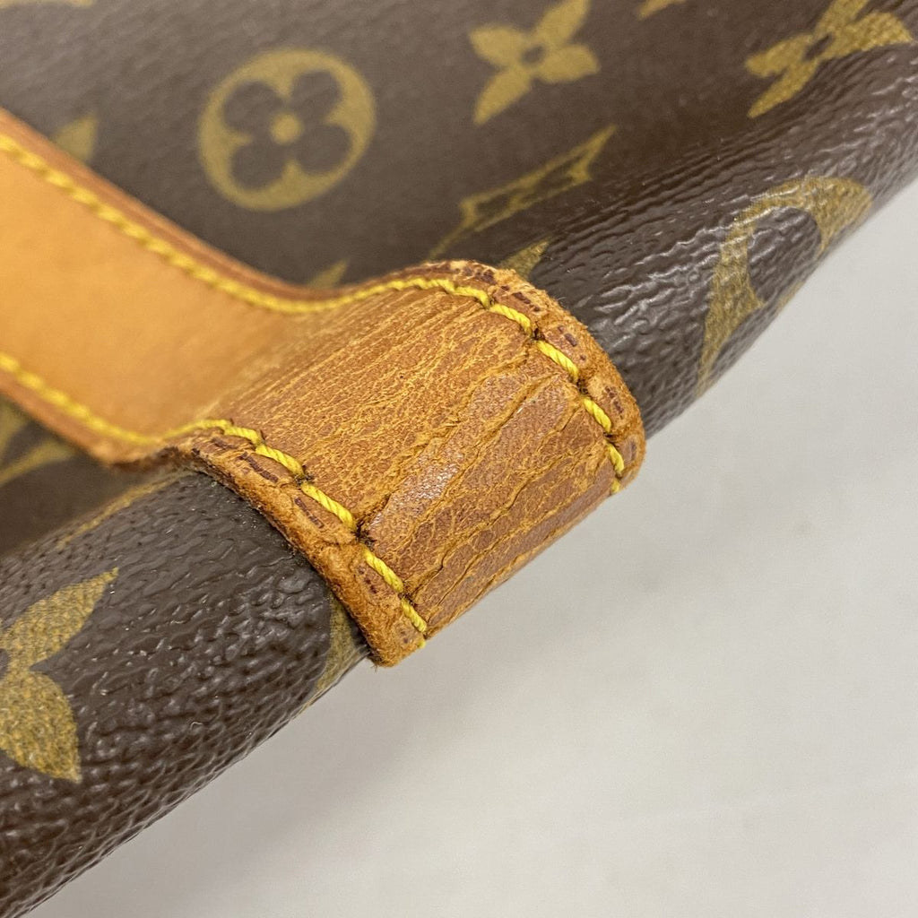 Louis Vuitton Boston Bag Monogram Keepall Bandouliere 55 Brown — view 7
