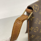 Louis Vuitton Shoulder Bag Monogram Musette Salsa Short Strap Brown — view 6