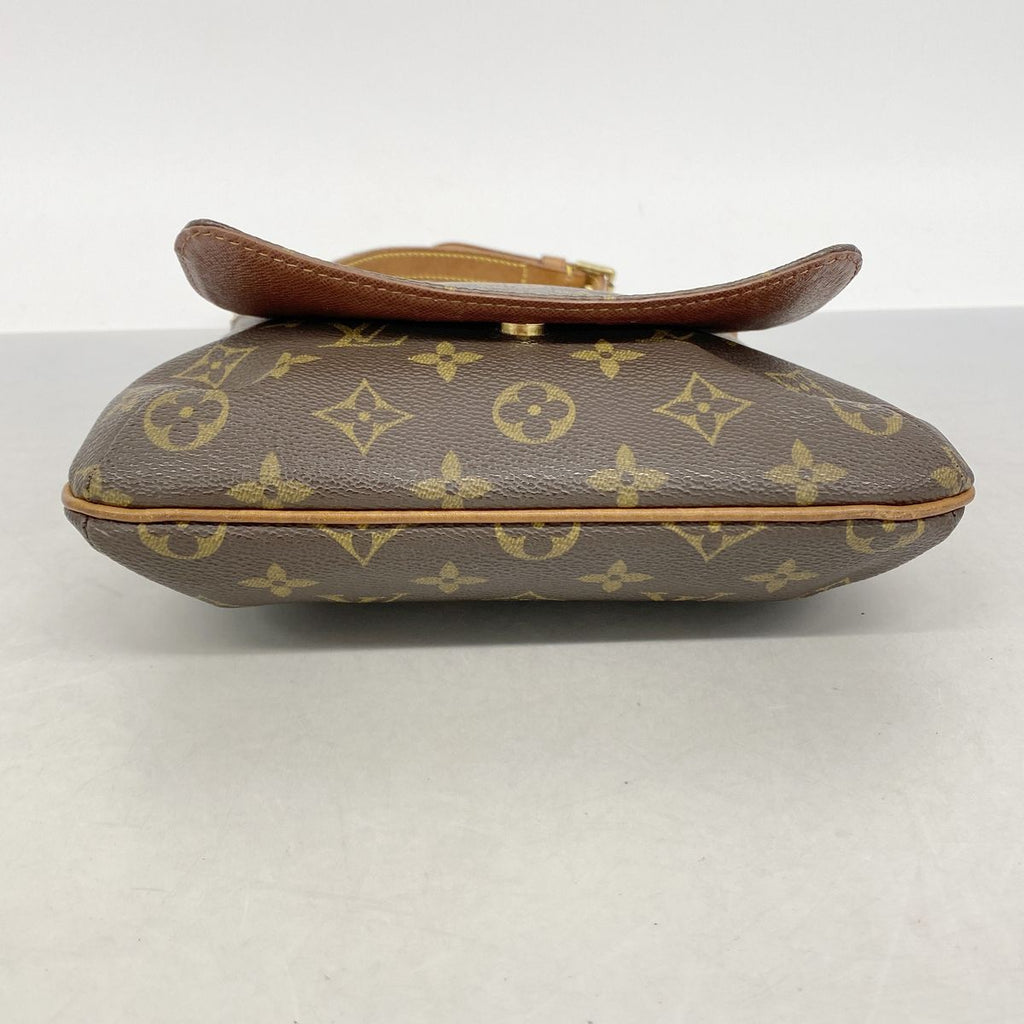 Louis Vuitton Shoulder Bag Monogram Musette Salsa Short Strap Brown — view 3